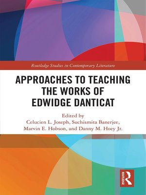 cover image of Approaches to Teaching the Works of Edwidge Danticat